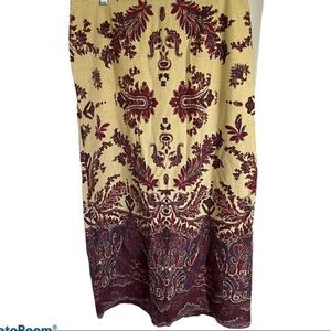 Beautiful Linen Blend Ling Skirt, Size 12 Vintage?